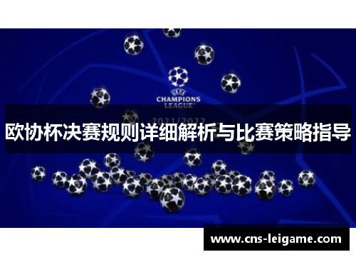 欧协杯决赛规则详细解析与比赛策略指导